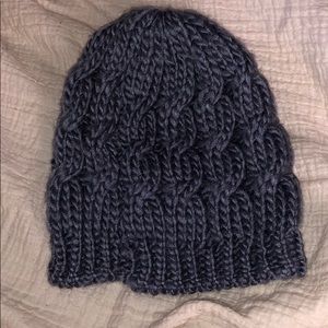 Grey Knit Beanie